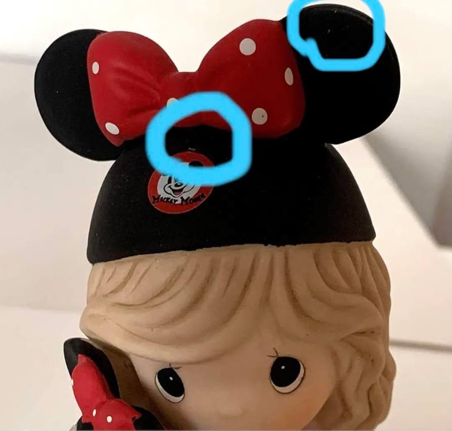 プレシャスモーメント ディズニー 男の子、女の子 2体セット 新品 即納